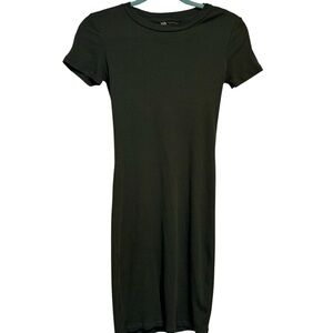 Zara cotton short sleeved casual dress